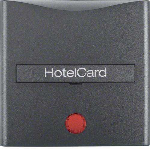 Berker 16401606 Hotelcard-Schaltaufsatz mit Aufdruck und roter Linse S.1/B.3/B.7 anthrazit, matt Mesch Shop Berker 16401606 Hotelcard-Schaltaufsatz mit Aufdruck und roter Linse S.1/B.3/B.7 anthrazit, matt Mesch Shop